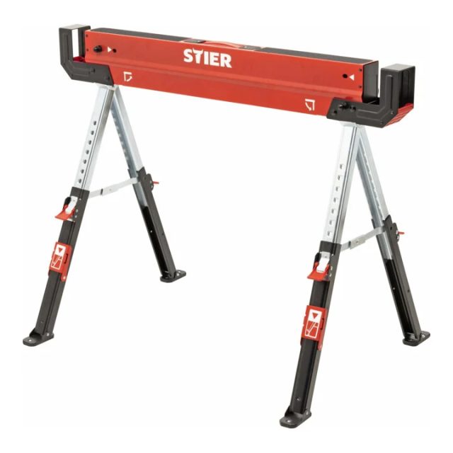 Arbeitsbock STIER 590 kg – Klappbock höhenverstellbar · 590 kg