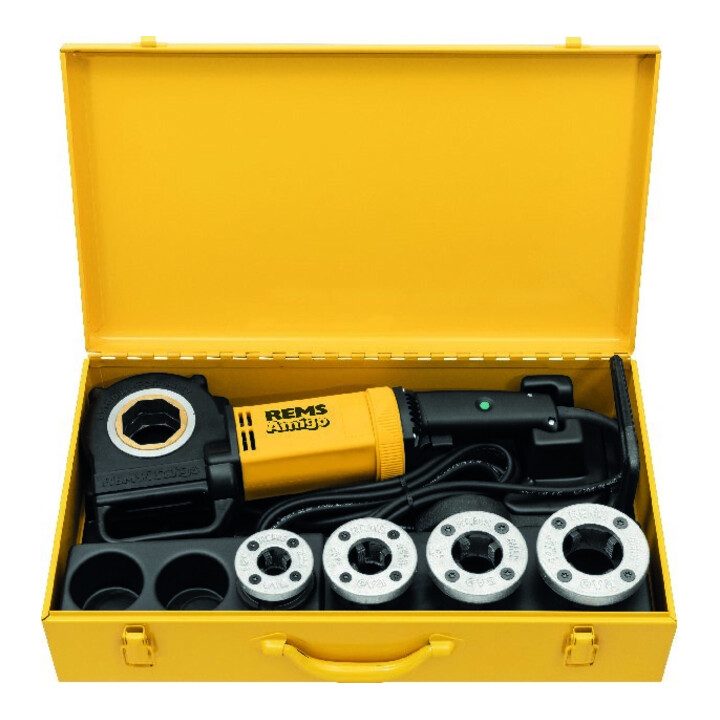 REMS Amigo – Elektrische Gewindeschneidkluppe · 1/2" bis 5/4"
