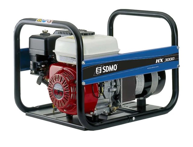 SDMO HX 3000 – Stromerzeuger Benzin · 2,7 kVA · Honda-Motor